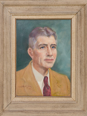 Portrait of Robert Zoeller by Sara Whitney Olds
