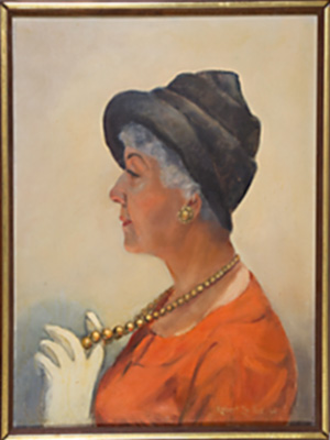 Portrait of Sara Whitney Olds by Robert Zoeller