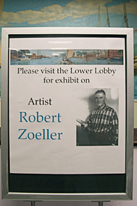 Art Exhibit Sign