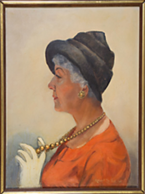 Portrait of Sara Whitney Olds by Robert Zoeller